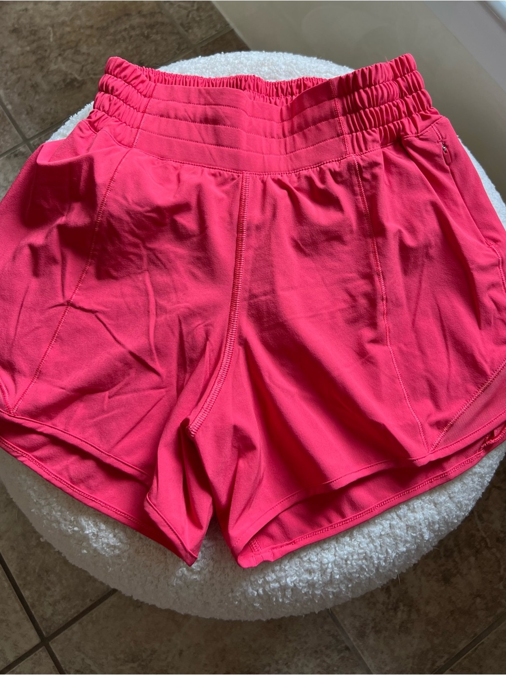 lululemon athletica Hot Pink Run Shorts